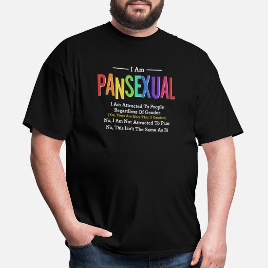 Pansexual Definition Design - Funny Gay Pride Lgbt' Men's T-Shirt |  Spreadshirt