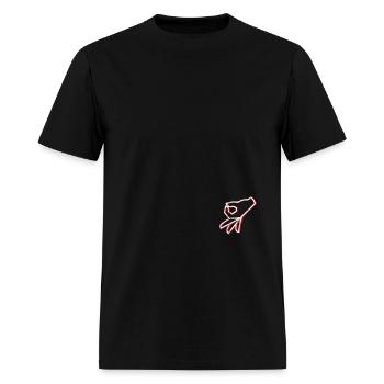 The Circle Game - Gotcha Punch Shoulder Game Syke - Men's T-Shirt - black - Front - Jose (178cm)
