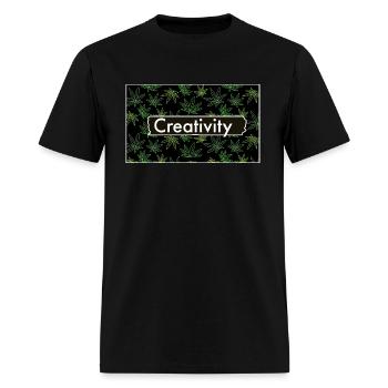 Creativity - Men's T-Shirt - black - Front - Jose (178cm)