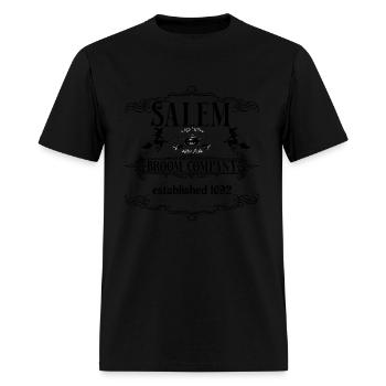 Salem Broom Company - Men's T-Shirt - black - Front - Jose (178cm)