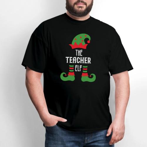 Teacher Elf Family Matching Christmas Group Gift P - Men's T-Shirt