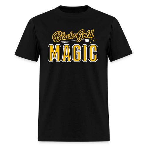 Black & Gold Magic - Men's T-Shirt