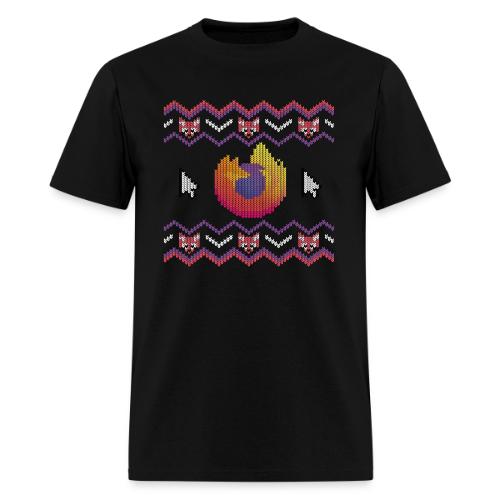 Firefox Ugly Sweater - Men's T-Shirt