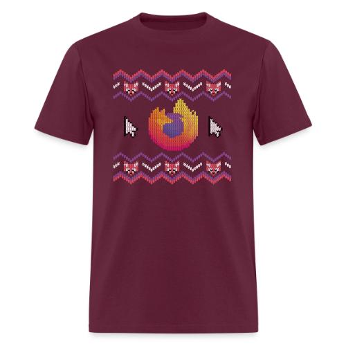 Firefox Ugly Sweater - Men's T-Shirt