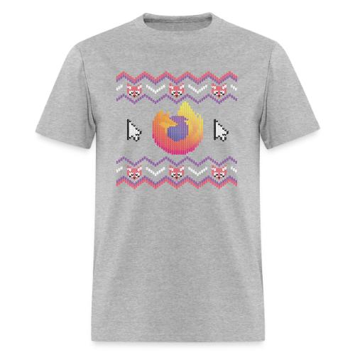 Firefox Ugly Sweater - Men's T-Shirt