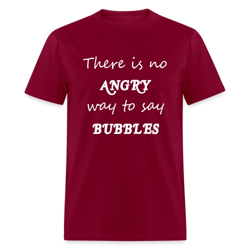 Bubbles White - Men's T-Shirt