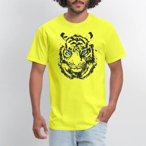 Tiger Head - Tiger Artwork - Wildlife Big Cats - Men's T-Shirt