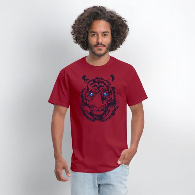 Tiger Head - Tiger Artwork - Wildlife Big Cats