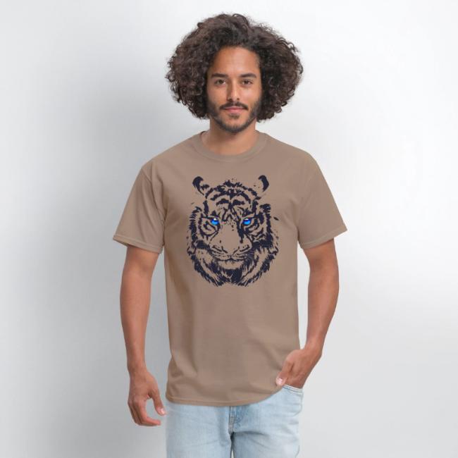 Tiger Head - Tiger Artwork - Wildlife Big Cats