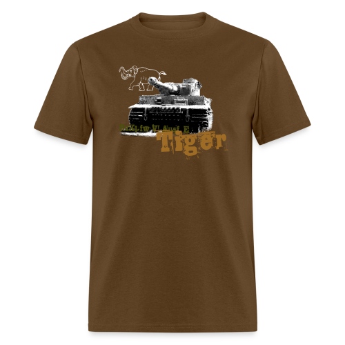Tiger I Armor Journal t-shirt - Men's T-Shirt