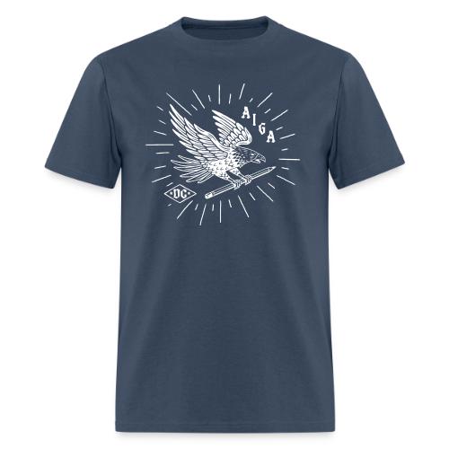 Fly Like an AIGA DC Eagle (white) - Men's T-Shirt