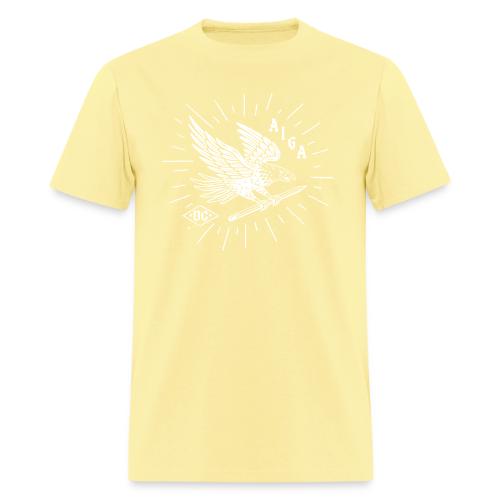 Fly Like an AIGA DC Eagle (white) - Men's T-Shirt
