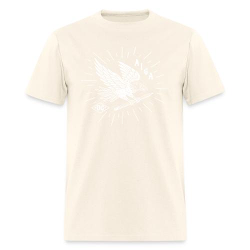 Fly Like an AIGA DC Eagle (white) - Men's T-Shirt