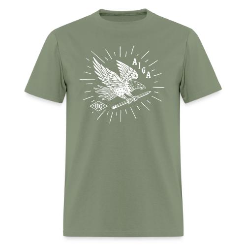 Fly Like an AIGA DC Eagle (white) - Men's T-Shirt