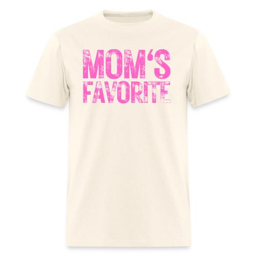 MOM's Favorite heavily distressed pink version - Men's T-Shirt