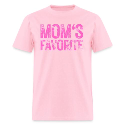 MOM's Favorite heavily distressed pink version - Men's T-Shirt