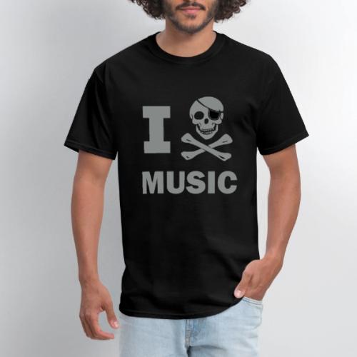 I Pirate Music - Men's T-Shirt
