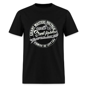 Grant master voltage power t-shirts 2023 - T-shirt Homme - noir - Devant - Jose (178cm)