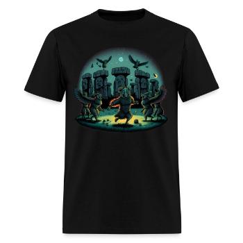 The Magic Henge - Men's T-Shirt - black - Front - Jose (178cm)