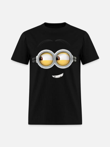 Minions Dave Face Costume - Men's T-Shirt - black