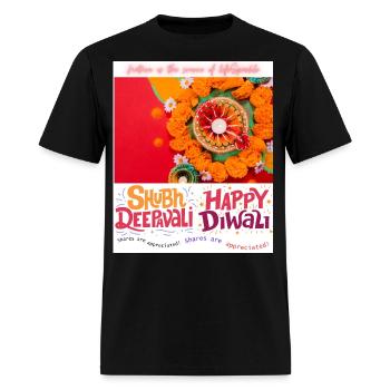 Nature is the source of lifeSparkle - Men's T-Shirt - black - Front - Jose (178cm)