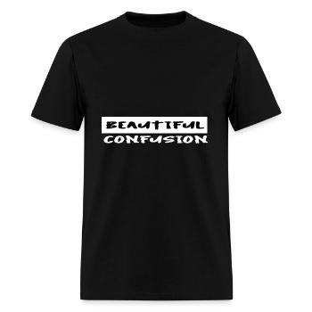 BEAUTIFUL CONFUSION - Men's T-Shirt - black - Front - Jose (178cm)
