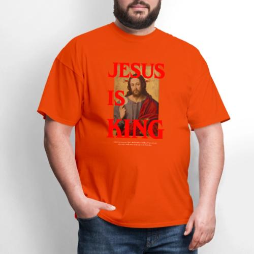 Jesus is King Eucharis - Men's T-Shirt