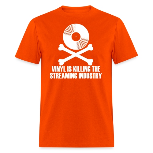 Vinyl v Streaming - Men's T-Shirt
