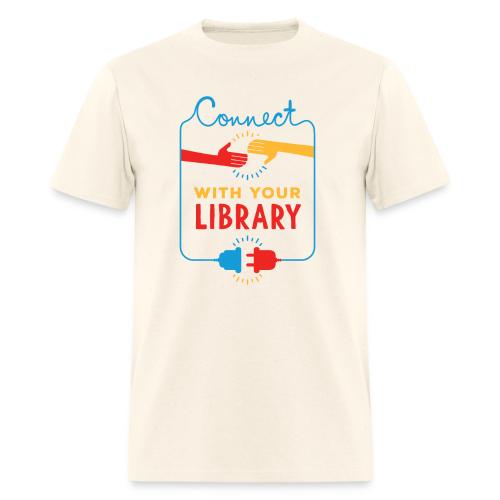 Connect With Your Library - Men's T-Shirt