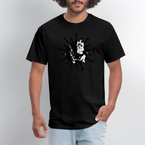 nude nurse / Virus black - Men's T-Shirt