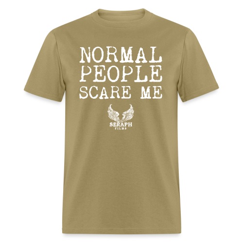 Normal People Scare Me png - Men's T-Shirt