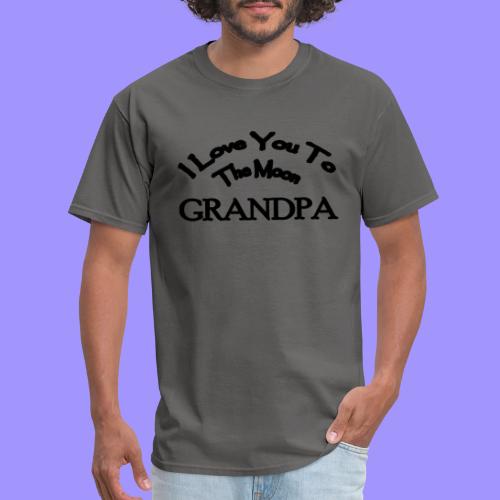 I Love You to The Moon Grandpa | Family Shirt - Men's T-Shirt