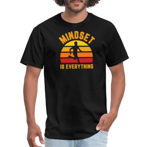 Mindset is everything Running - Men's T-Shirt