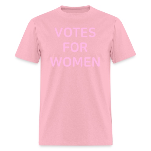 Votes For Women | Women's Equality Day (soft pink) - Men's T-Shirt