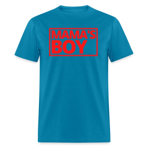 MAMA's Boy (Red Stamp Logo) - Men's T-Shirt