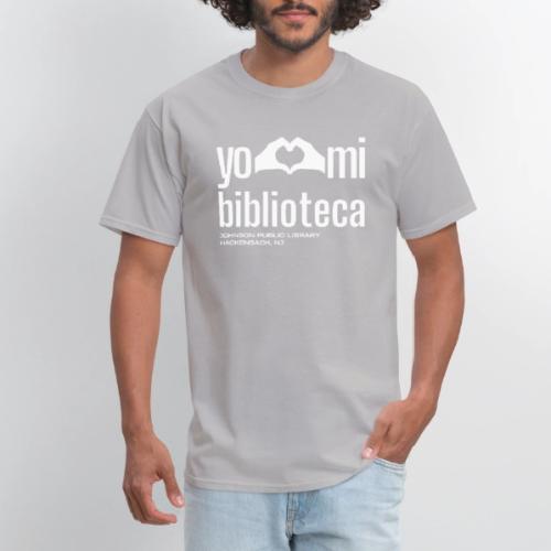 Yo Amo Mi Biblioteca (White) - Men's T-Shirt