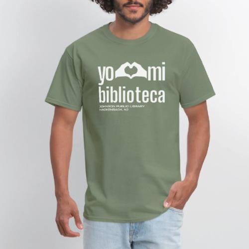 Yo Amo Mi Biblioteca (White) - Men's T-Shirt