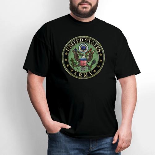 Worn US Army Seal - Men's T-Shirt
