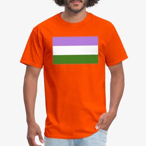 Genderqueer Pride Flag - Men's T-Shirt