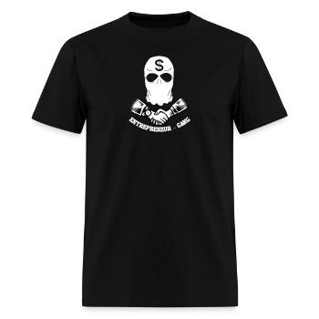 Entrepreneur Gang - Men's T-Shirt - black - Front - Jose (178cm)