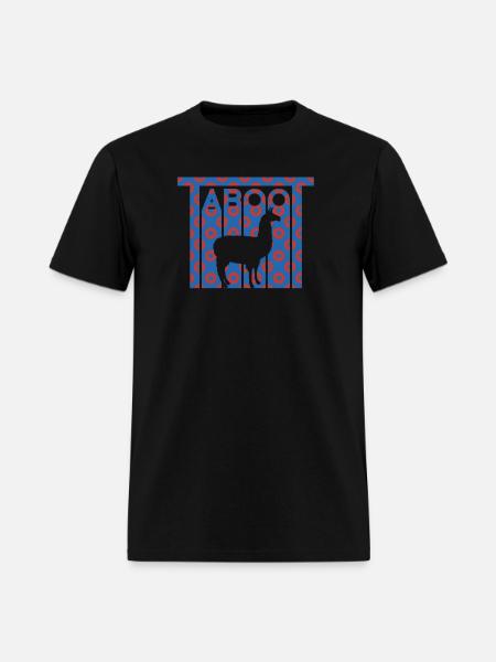 Phish Llama Taboot Fishman Donuts Shirt Design - Men's T-Shirt - black