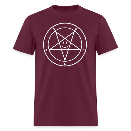 Smile Pentagram - Men's T-Shirt