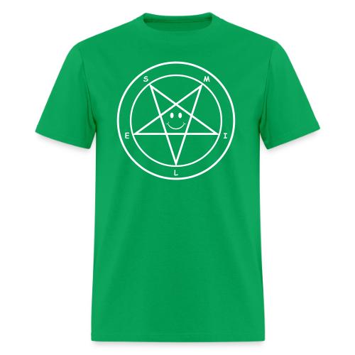 Smile Pentagram - Men's T-Shirt