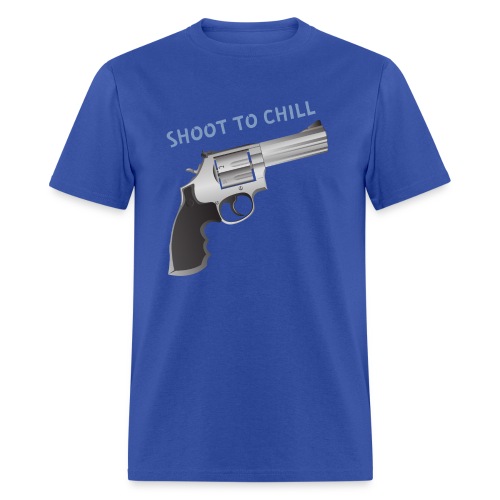 SHOOT TO CHILL - Revolver - Men's T-Shirt