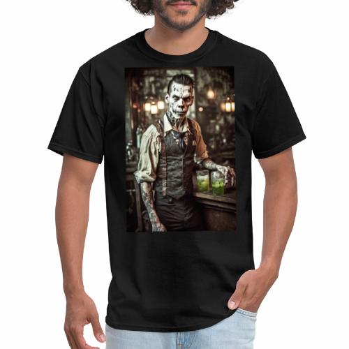 Zombie Bartender 03: Zombies In Everyday Life - Men's T-Shirt