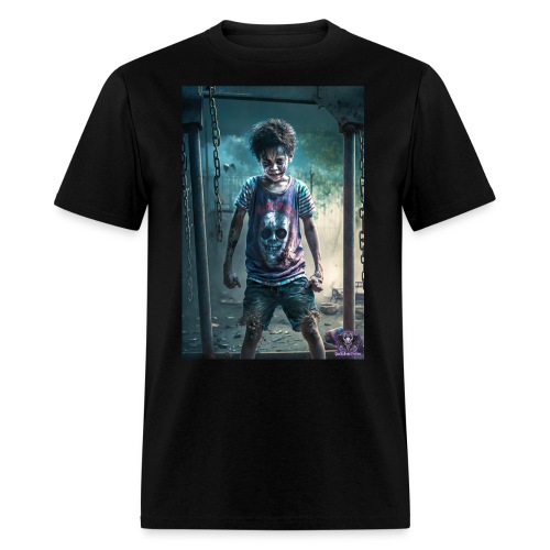 Zombie Kid Playground B11: Zombies Everyday Life - Men's T-Shirt