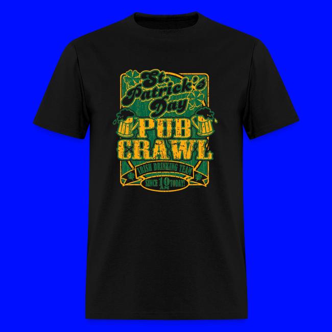 St. Patrick's Day Pub Crawl Tee by Tom Arvis