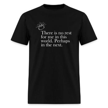There is no rest - Peaky blinders - Men's T-Shirt - black - Front - Jose (178cm)