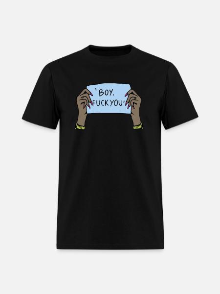 Boy Fuck You - Men's T-Shirt - black