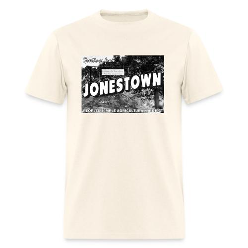 Jonestown Postcard - Men's T-Shirt